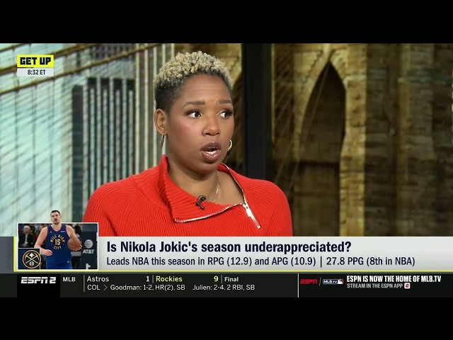 GET UP | "Jokic underappreciated" - ESPN analytics Thunder, Spurs & Nuggets' chances to win West