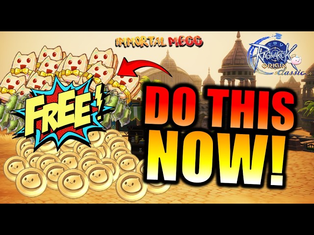 FREE GOLD COINS, SUPER COOKIES, KIWIS AND MORE!! [MORROC EXPLORATION] - RAGNAROK ORIGIN CLASSIC