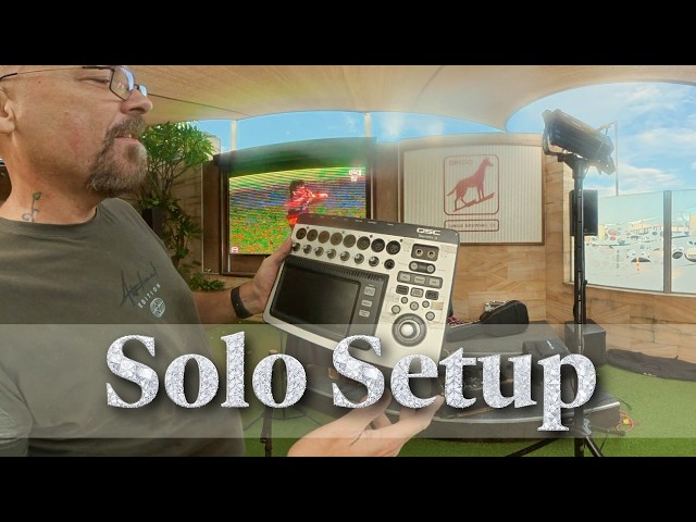 My Solo Setup | From Car to Stage