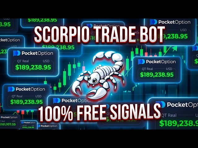 Free Trading Bot For Pocket Option! Scorpio Trade Bot - Signals and Strategy 2026