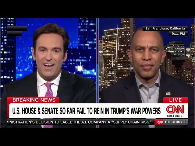 Leader Jeffries on CNN's The Story Is with Elex Michaelson