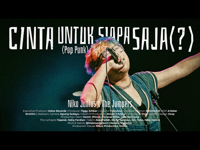 Niko Junius ft The Jumpers - Love for Anyone (?) Pop Punk (Official Music Video)