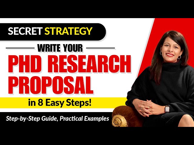 How To Write a Research Proposal for PhD? | Complete Step-by-Step Guide + Examples | UGC NET English