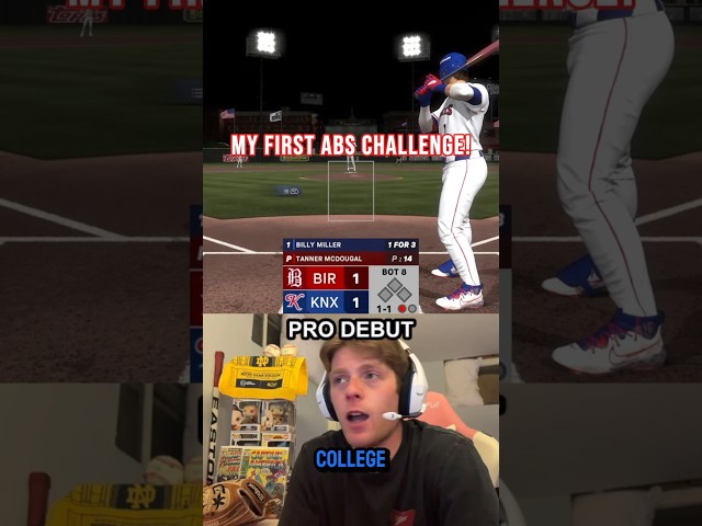 ABS System in MLB The Show 26?! First Challenge 😳 #shorts