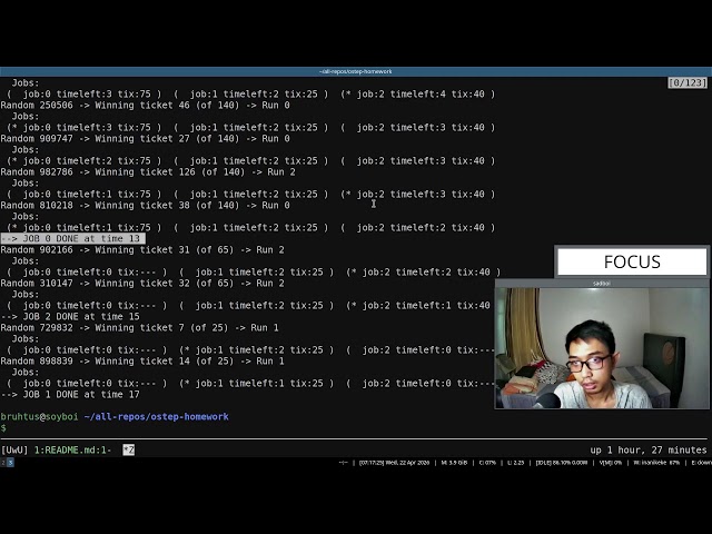 Live study: read along book "Operating Systems: Three Easy Pieces" (Part 71)