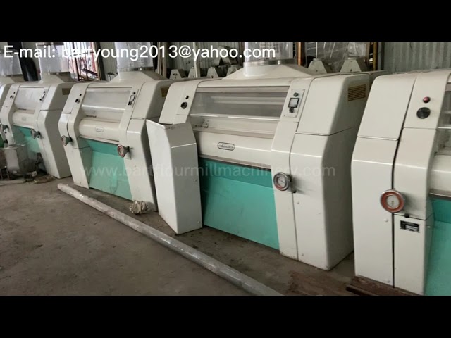 Second-hand Flour Milling MACHINERY BUHLER MDDK 1000/250 Roller mills