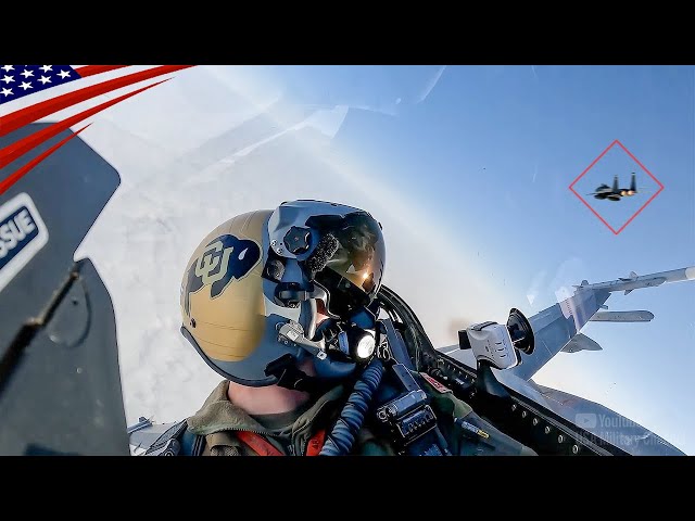 Dogfight – Extreme Close-Range Fighter Combat | Cockpit View
