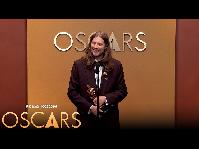 Sinners Best Original Score Press Room Speech | 98th Oscars (2026)