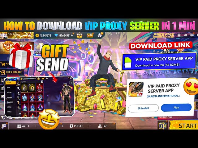How To Download Proxy Server In Free Fire 💯😱🔥 | Free Fire Proxy Server | Proxy Server Free Fire