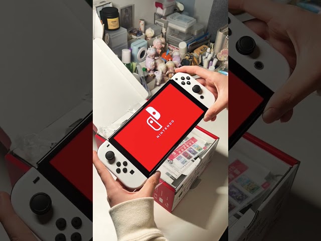 💞 Nintendo switch unboxing ✨🎀