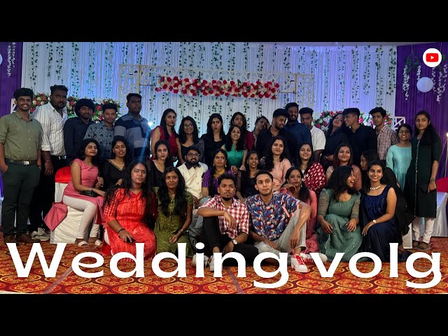Wedding Vlog || Seeing friends|| #collegelife #trending