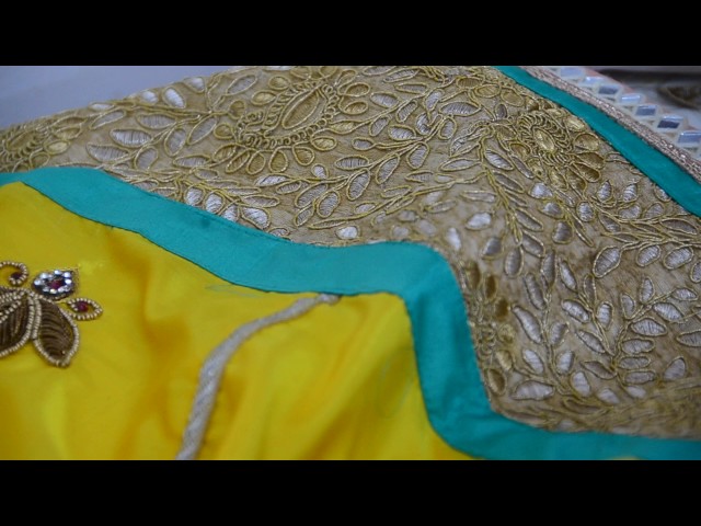 A Journey through the making of a bridal lehenga