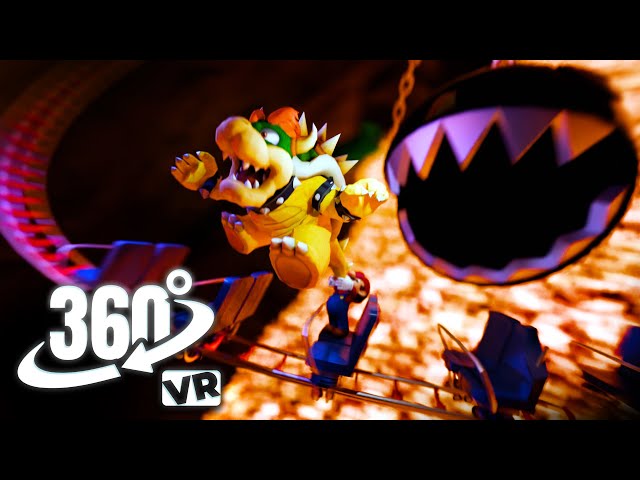 ROLLERCOASTER | BOWSER VS THE SUPER MARIO BROS  | VR 360 EXPERIENCE