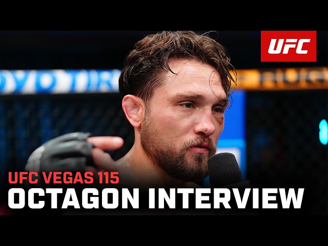 Ethyn Ewing Octagon Interview | UFC Vegas 115