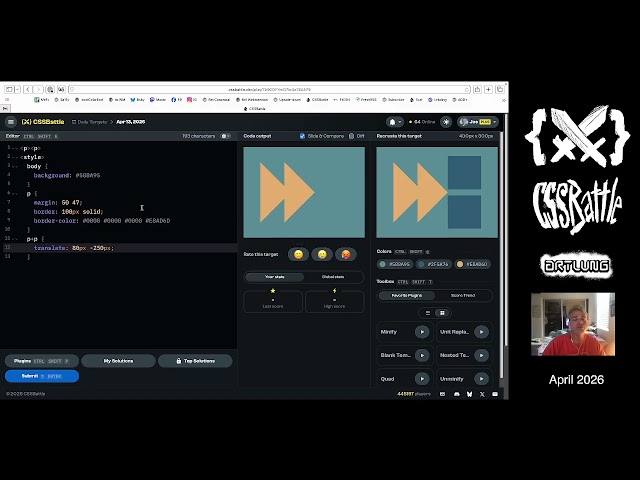 CSSBattle for APRIL 13 (2026)