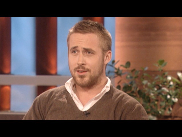 Ryan Gosling’s First-Ever Talk Show Appearance