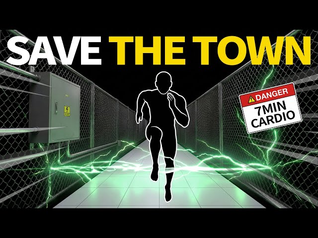 Immersive Interactive Warm-up | Save The Town Theme | Run Cardio Workout