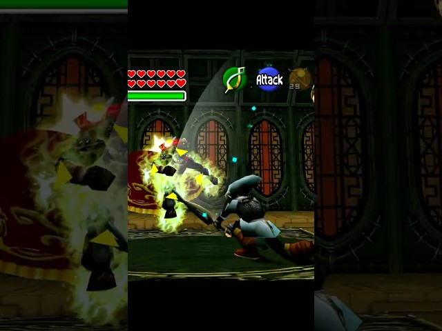 Fierce Deity vs Ganondorf Speedrun | FD Mask in OOT #zelda #ocarinaoftime #nintendo64 #majorasmask