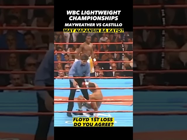 MAYWEATHER VS CASTILLO | HIGHLIGHTS | FLOYD FIRST LOSS?