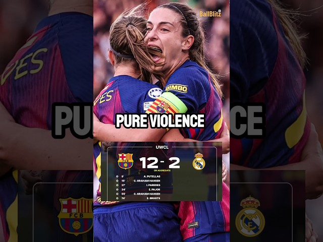 When Barcelona destroyed Madrid 12-2 in the Champions League!🤣💀😭