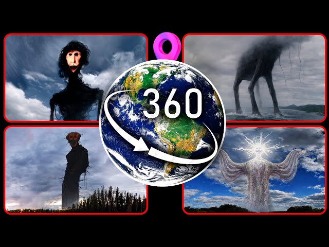 Colossal Trevor Henderson Creatures Found on Google Earth! — VR 360°