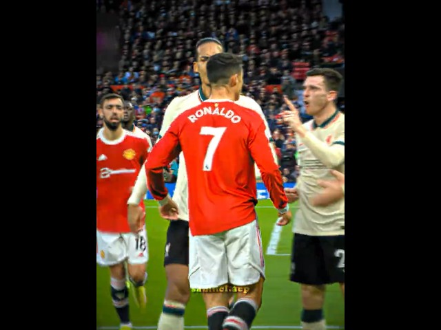 Ronaldo's Fight vs Liverpool 🤯🔥