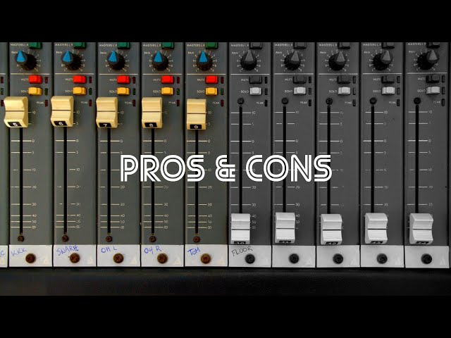 Pros and Cons of Getting an Analog Console
