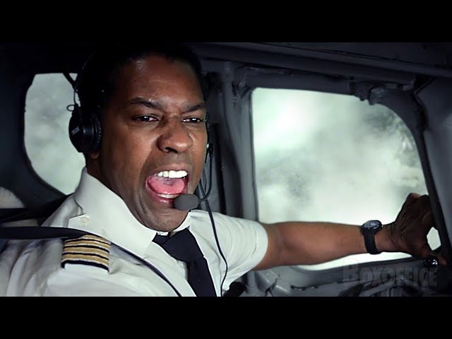 Baked AF, Denzel does Barrel Rolls with a Plane | The Best Scenes from Flight 🌀 4K
