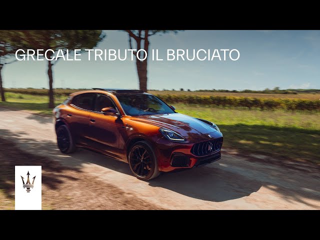 Maserati presents Grecale Tributo Il Bruciato: a series of one-offs