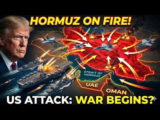 U.S. Navy Just Entered Hormuz – Iran on High Alert as Warships & F-18s Prepare for Strike