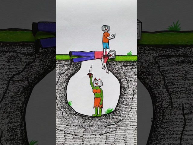 True Kindness LiftsOthers Up💔#Shorts#shortsfeed #youtubeshorts #skibiditoilet #drawing