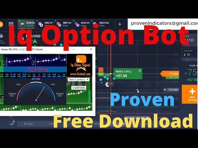 Best IQ Option Strategy | Binary Option Bot | Auto Trading IQ Option Bot, Free Download