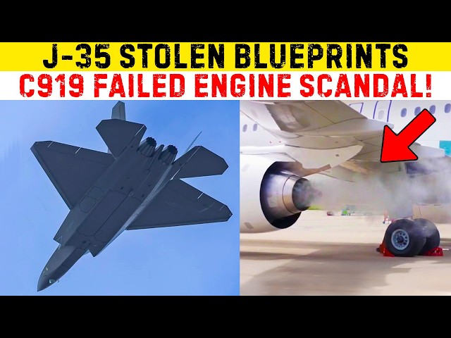 China's Air Force IS A JOKE! J-35 "Scam" Fighter, C919 Stolen Tech & Why No One Will Buy Them