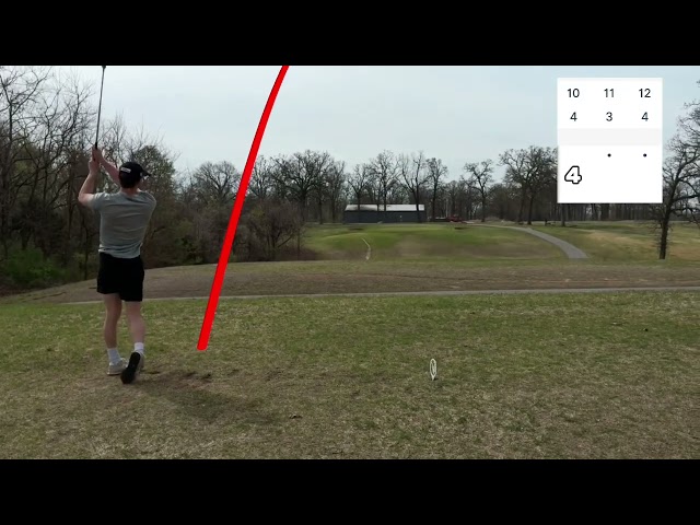 What 3 holes looks like as a 13 handicap 