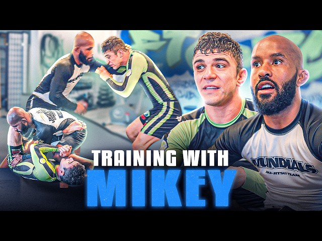 MIGHTY vs MIKEY: Demetrious Johnson Trains w/ BJJ Wizard Mikey Musumeci!
