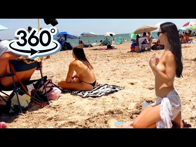 ☀️ Seaside Dreams in Valencia | 8K VR 360° Spanish Coast 60FPS (2026)