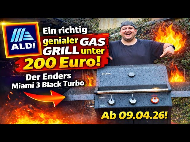 179 Euro Aldi SÜD  Knaller? Enders Miami 3 Black Turbo im Härtetest | The BBQ BEAR