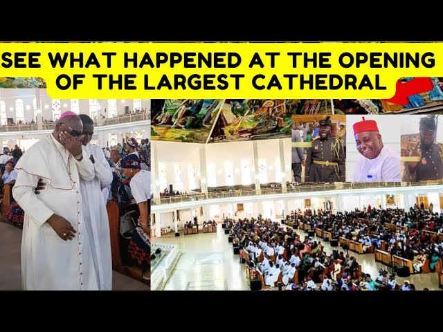 Late Ifeanyi Ubah’s Legacy Sparks Emotions at Nnewi Cathedral Dedication