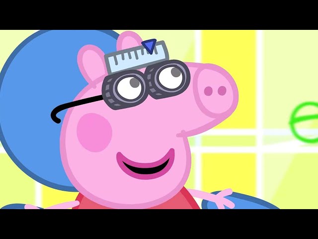 Learning Different Jobs With Peppa! 🐷👓 | Peppa Pig Official Family Kids Cartoon