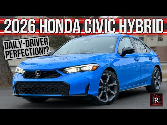 Best Commuter Car? – 2026 Honda Civic Sport Touring Hybrid Hatchback – Detailed Review