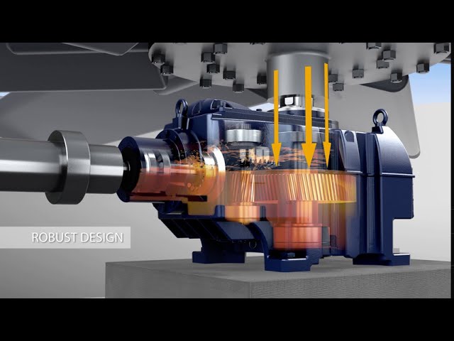 Hansen M5CT Industrial Gearbox for WTCs and ACCs