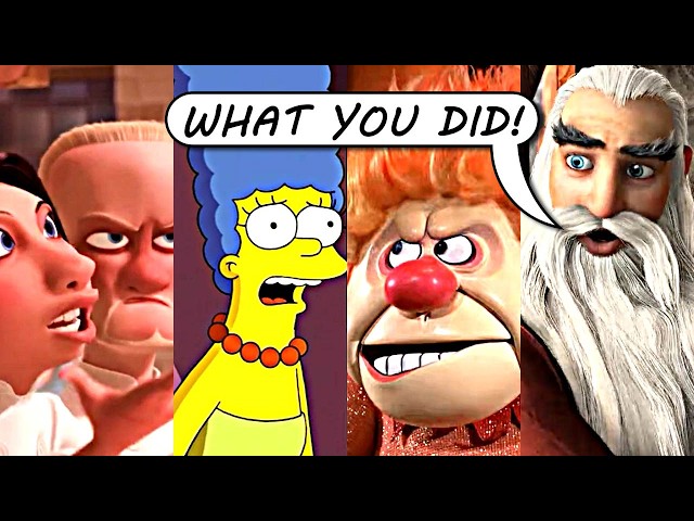 "What You Did!" Compilation of Random Moments | 1 Second from Animated Movies