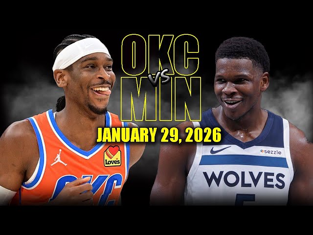 Oklahoma City Thunder vs Minnesota Timberwolves Full Game Highlights – January 29, 2026 | NBA Season