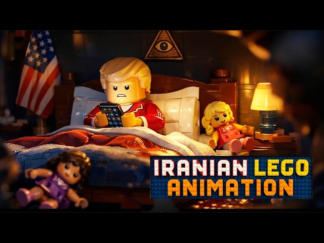 Strait of Hormuz Part 1- Iranian Lego Animation Movie Trolling of Trump & US