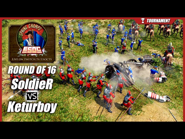 [AOE3] SoldieR vs Keturboy - ESOC Spring 2026 Round of 16