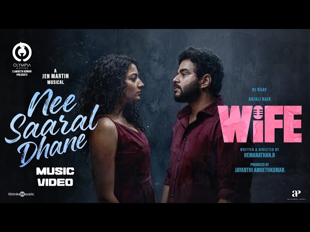 Nee Saaral - Music Video | Wife | RJ Vijay, Anjali Nair | Jen Martin | Sublahshini | Hemanathan R
