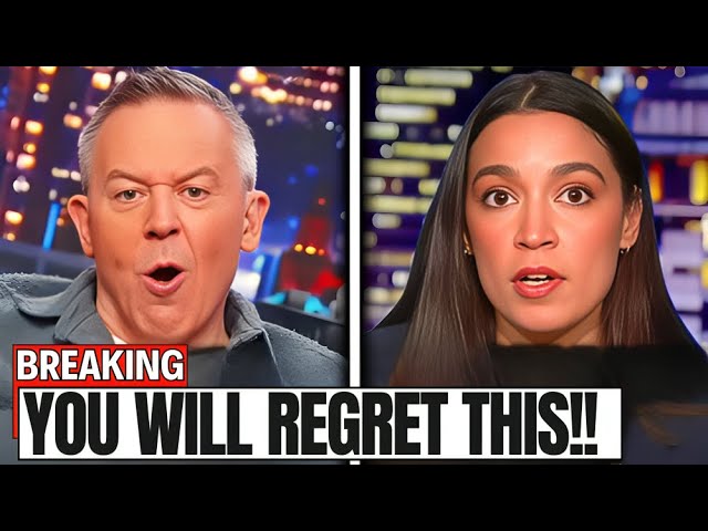 AOC FURIOUS After Greg Gutfeld CRUSHES Her On Live TV!