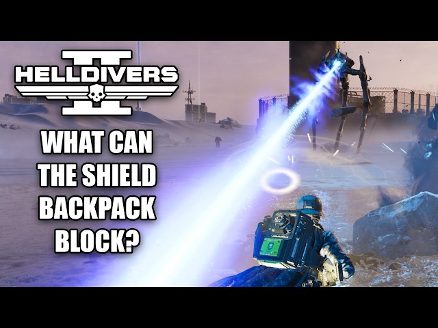 Extensively Testing the Shield Backpack | Helldivers 2