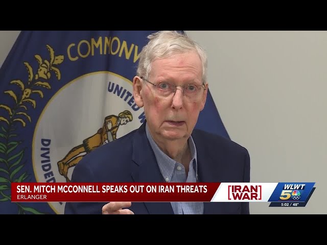 Sen. Mitch McConnell discusses Iran, gas prices, federal funding for Kentucky