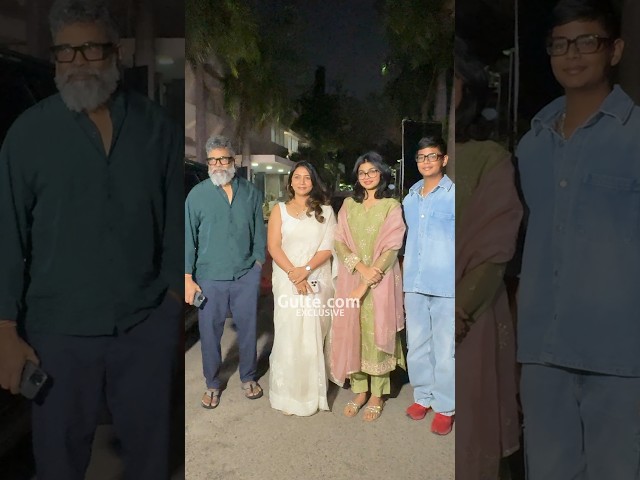 #Sukumar with Family Visuals at #GandhuTathaChettu Press Meet | Gulte